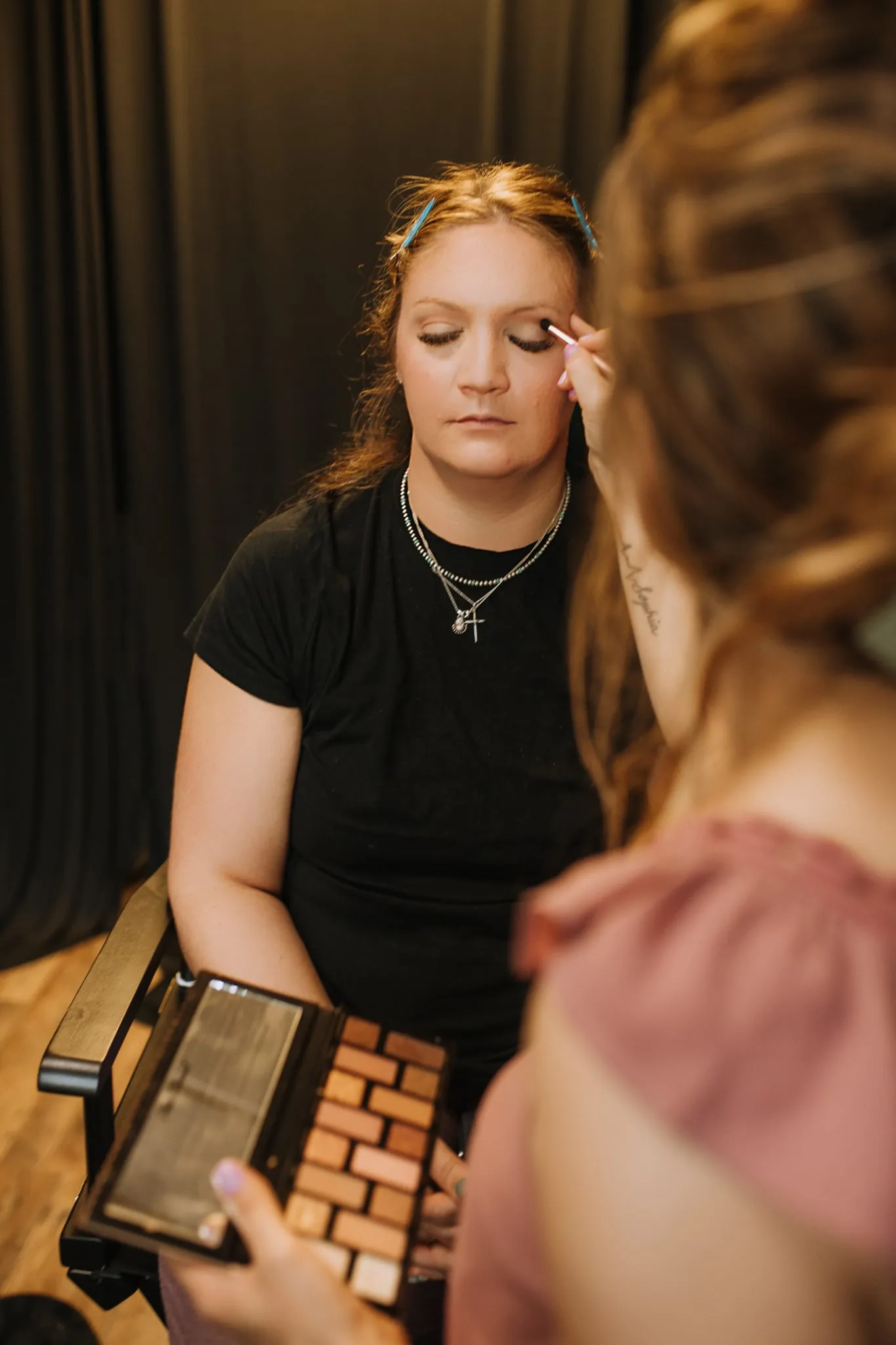One-on-one makeup lesson
