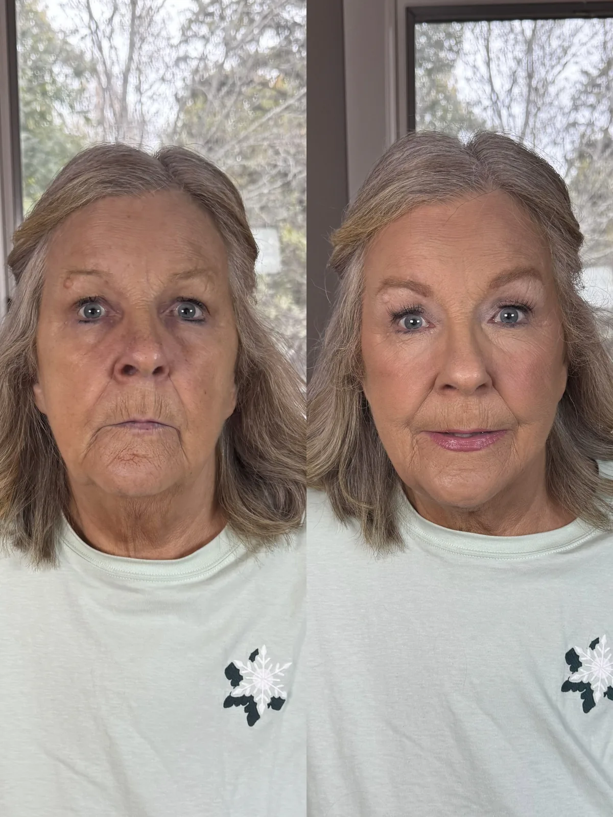 Skin, lash and makeup work by Bridgette Goulet, romantic bridal look, Lewiston, Maine